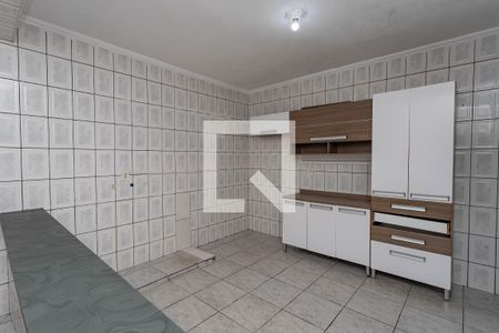 Cozinha de casa para alugar com 1 quarto, 60m² em Vila Conceicao, Diadema