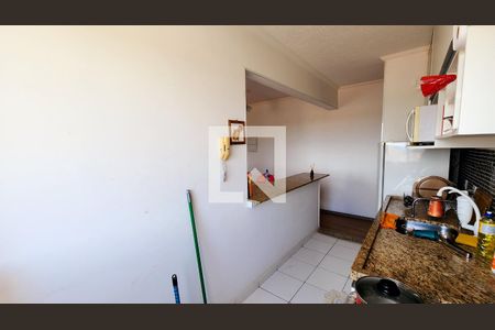 Cozinha e Área de Serviço de apartamento à venda com 2 quartos, 75m² em Parque Residencial Jundiaí, Jundiaí