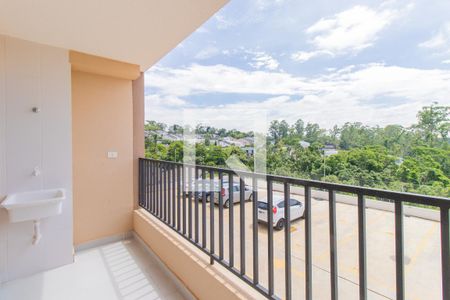 Varanda da Sala de apartamento para alugar com 2 quartos, 55m² em Jardim da Gloria, Cotia