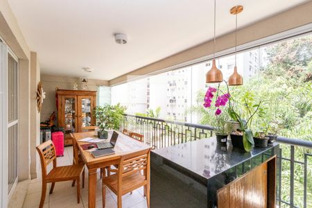 Varanda de apartamento para alugar com 4 quartos, 146m² em Santo Amaro, São Paulo