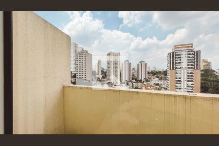 Varanda da Sala de apartamento para alugar com 1 quarto, 28m² em Santana, São Paulo