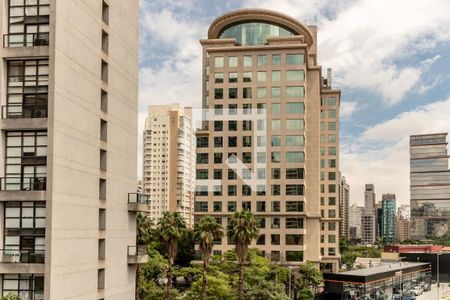 Sala de apartamento para alugar com 1 quarto, 57m² em Vila Nova Conceição, São Paulo