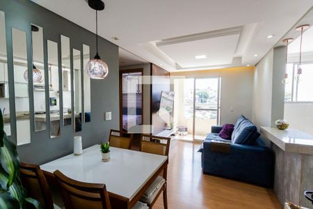 Sala de apartamento à venda com 2 quartos, 50m² em Utinga, Santo André