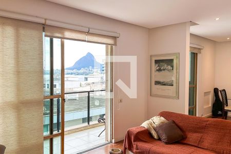 Sala de apartamento à venda com 3 quartos, 138m² em Lagoa, Rio de Janeiro