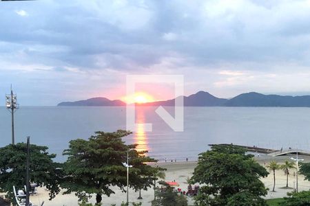 Vista da Sala de apartamento para alugar com 3 quartos, 131m² em Aparecida, Santos