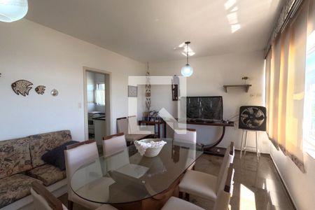 Sala de apartamento para alugar com 3 quartos, 131m² em Aparecida, Santos