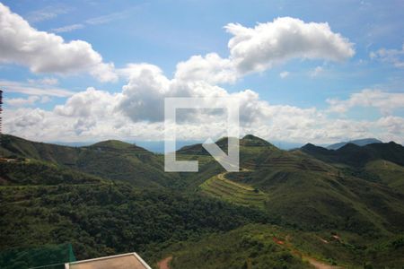 Vista da Sala de apartamento à venda com 2 quartos, 86m² em Vila da Serra, Nova Lima