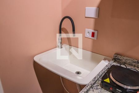 Sala/Cozinha de apartamento para alugar com 1 quarto, 21m² em Vila do Conde, Barueri