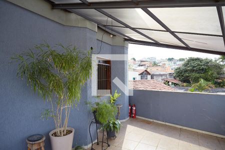 Varanda da Sala de casa à venda com 4 quartos, 300m² em Pompéia, Belo Horizonte