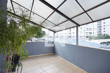 Varanda da Sala de casa à venda com 4 quartos, 300m² em Pompéia, Belo Horizonte