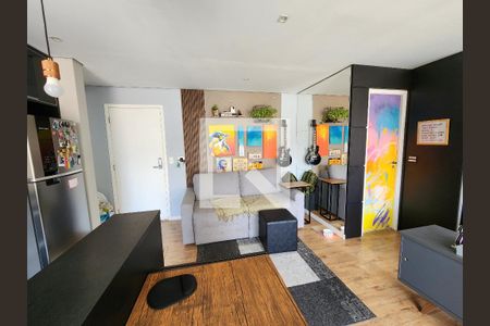 Sala de kitnet/studio para alugar com 1 quarto, 42m² em Bosque, Campinas