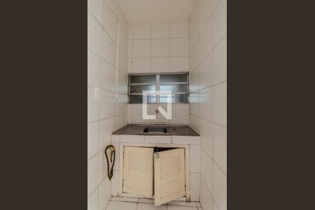 Cozinha de apartamento para alugar com 1 quarto, 25m² em Liberdade, São Paulo