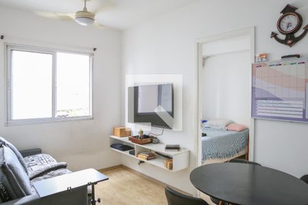 Sala de apartamento para alugar com 1 quarto, 33m² em Barra Funda, São Paulo