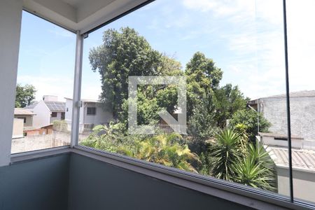 Vista Sala de apartamento à venda com 2 quartos, 68m² em São Jorge, Novo Hamburgo