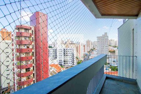 Varanda da sala de apartamento para alugar com 3 quartos, 145m² em Jardim Bela Vista, Santo André