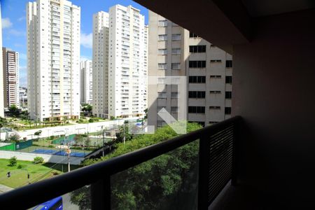 Varanda da Sala de apartamento à venda com 2 quartos, 52m² em Jardim do Mar, São Bernardo do Campo