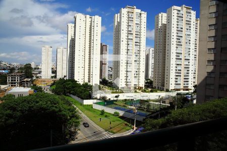 Varanda da Sala de apartamento à venda com 2 quartos, 52m² em Jardim do Mar, São Bernardo do Campo