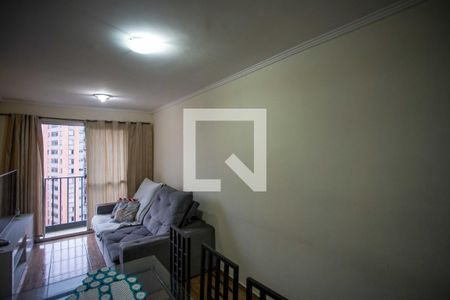 Sala de apartamento para alugar com 2 quartos, 48m² em Taboão, Diadema