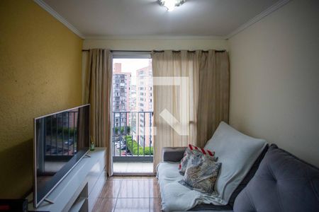 Sala de apartamento para alugar com 2 quartos, 48m² em Taboão, Diadema