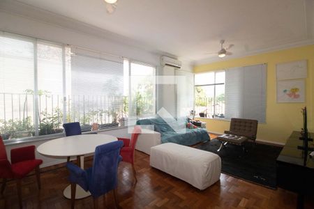 Sala de apartamento à venda com 3 quartos, 170m² em Jardim Botânico, Rio de Janeiro