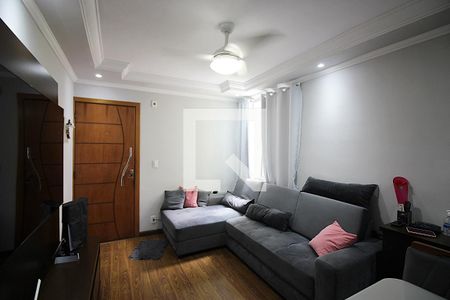 Sala  de apartamento à venda com 2 quartos, 48m² em Jardim Silvina, São Bernardo do Campo