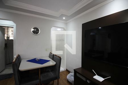 Sala  de apartamento à venda com 2 quartos, 48m² em Jardim Silvina, São Bernardo do Campo