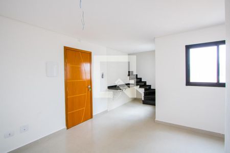 Sala de apartamento para alugar com 2 quartos, 90m² em Vila Scarpelli, Santo André