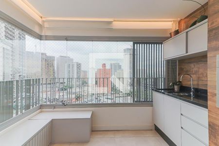 Varanda gourmet de apartamento à venda com 2 quartos, 63m² em Butantã, São Paulo