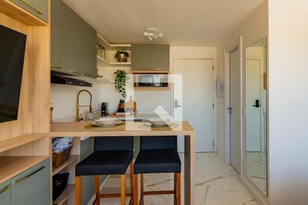 Sala/Cozinha de apartamento para alugar com 1 quarto, 26m² em Centro Histórico, Porto Alegre