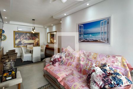 Sala de apartamento para alugar com 2 quartos, 82m² em Aviação, Praia Grande