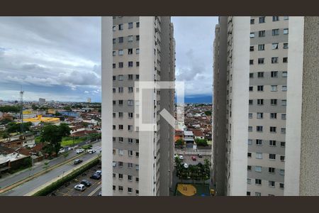 Vista da Sala de apartamento para alugar com 2 quartos, 40m² em Castelo, Santos