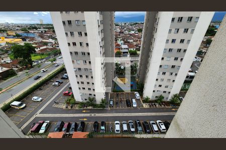 Vista da Sala de apartamento para alugar com 2 quartos, 40m² em Castelo, Santos