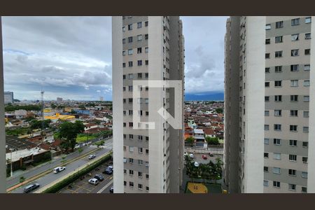 Vista da Sala de apartamento para alugar com 2 quartos, 40m² em Castelo, Santos