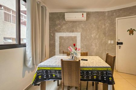 Sala de apartamento para alugar com 2 quartos, 70m² em Jardim Ana Maria, Guarujá