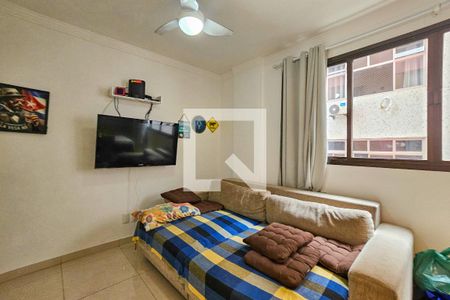 Sala de apartamento para alugar com 2 quartos, 70m² em Jardim Ana Maria, Guarujá