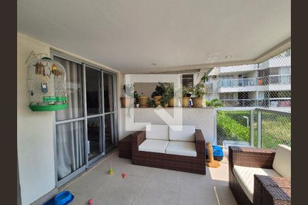 Varanda de apartamento à venda com 3 quartos, 81m² em Recreio dos Bandeirantes, Rio de Janeiro