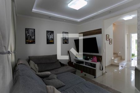 Sala de casa de condomínio para alugar com 3 quartos, 90m² em Jardim Sao Pedro, Mogi das Cruzes