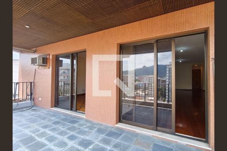 Varanda da Sala de apartamento à venda com 3 quartos, 123m² em Andaraí, Rio de Janeiro