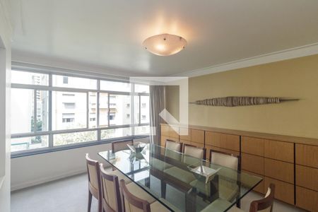 Sala de Jantar de apartamento à venda com 3 quartos, 210m² em Higienópolis, São Paulo