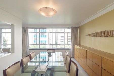 Sala de Jantar de apartamento à venda com 3 quartos, 210m² em Higienópolis, São Paulo