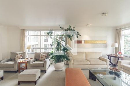 Sala de apartamento à venda com 3 quartos, 210m² em Higienópolis, São Paulo