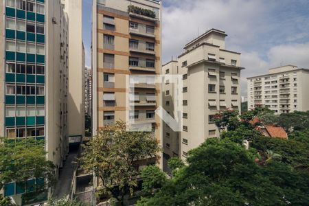 Vista da Sala de apartamento à venda com 3 quartos, 210m² em Higienópolis, São Paulo