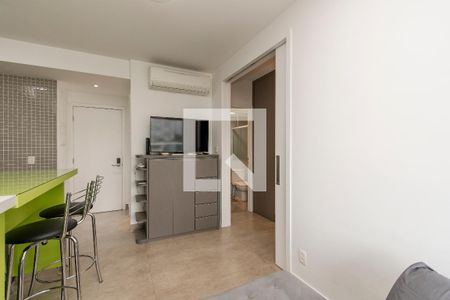 Sala de apartamento para alugar com 1 quarto, 49m² em Itaim Bibi, São Paulo