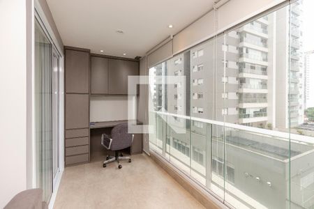 Varanda de apartamento para alugar com 1 quarto, 49m² em Itaim Bibi, São Paulo