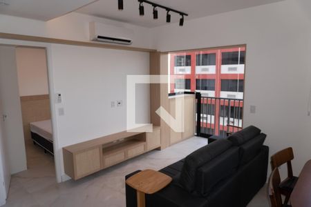 Sala de apartamento para alugar com 1 quarto, 41m² em Pinheiros, São Paulo