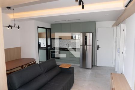 Sala de apartamento para alugar com 1 quarto, 41m² em Pinheiros, São Paulo