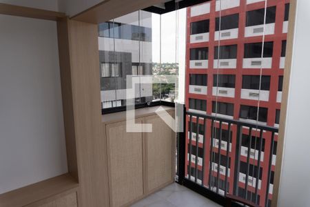 Varanda da Sala de apartamento para alugar com 1 quarto, 41m² em Pinheiros, São Paulo