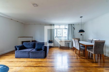 Sala de apartamento à venda com 3 quartos, 143m² em Jardim Paulista, São Paulo