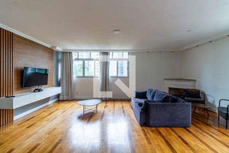 Sala de apartamento à venda com 3 quartos, 143m² em Jardim Paulista, São Paulo