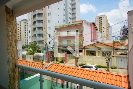 Varanda da sala de casa à venda com 4 quartos, 268m² em Vila Gilda, Santo André